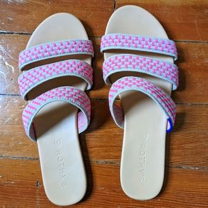 Retired Rothy's Triple Band Sandals